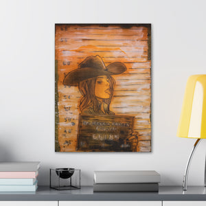 Outlaw Baby - Canvas Gallery Wraps