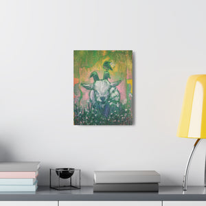 Picking Wildflowers - Canvas Gallery Wraps