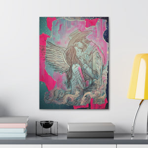 Angelic Embrace - Canvas Gallery Wraps