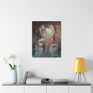 Blue Moon - Canvas Gallery Wraps