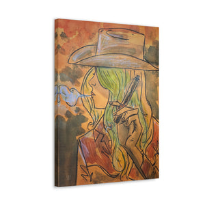 Blowing Smoke- Canvas Gallery Wraps