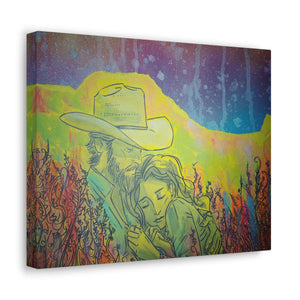 When the Sun Goes Down - Canvas Gallery Wraps