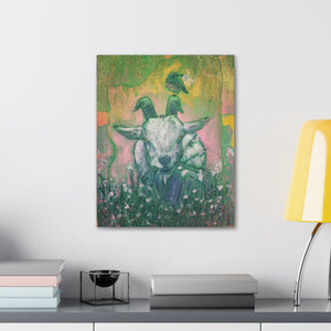 Picking Wildflowers - Canvas Gallery Wraps