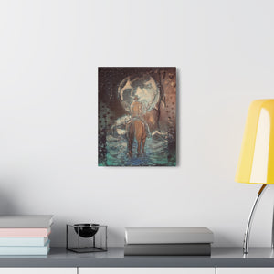 Blue Moon - Canvas Gallery Wraps