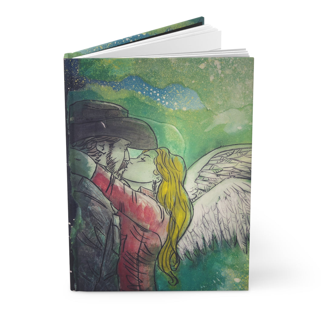 Kiss by an Angel - Hardcover Journal Matte